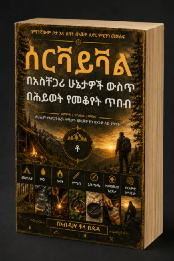 ሰርቫይቫል - በአስቸጋሪ ሁኔታዎች ውስጥ በሕይወት የመቆየት ጥበብ - በአብዲሣ ቶላ በዳዳ